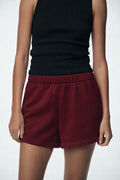 Burgundy Shorts