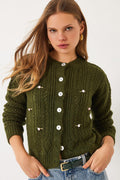 Green‎ Cardigan