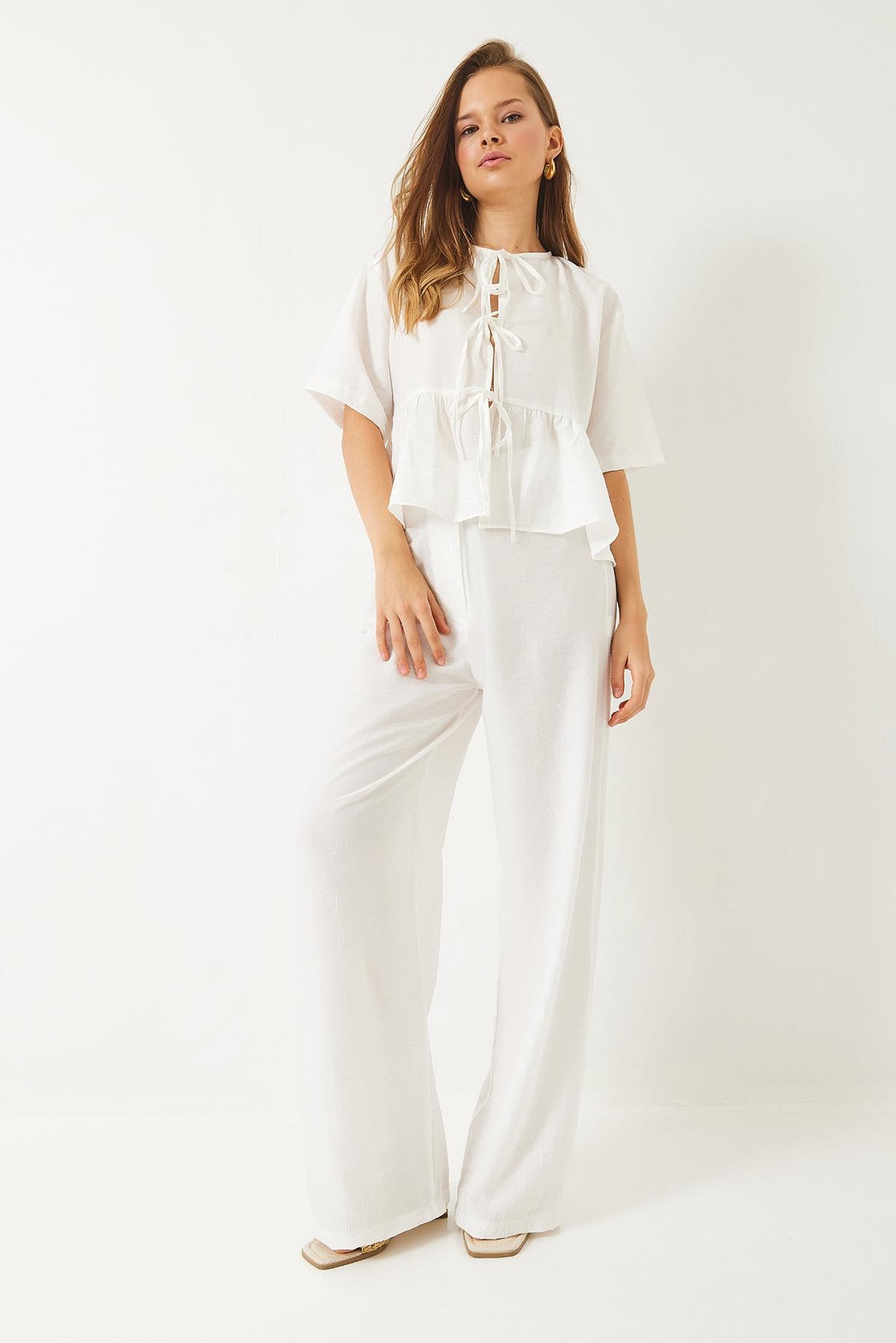 White‎ Outfit Set