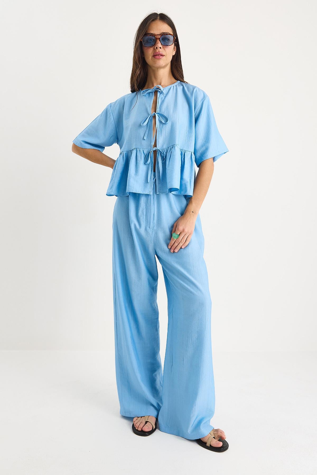 Blue‎ Outfit Set
