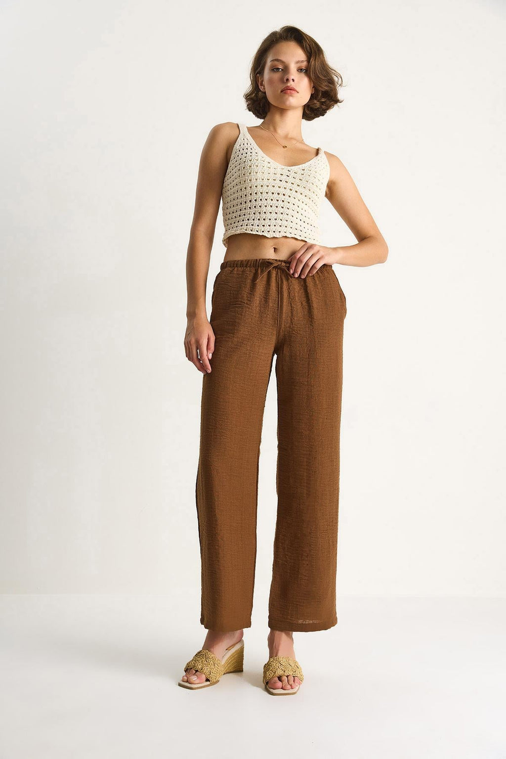 Brown‎ Pants