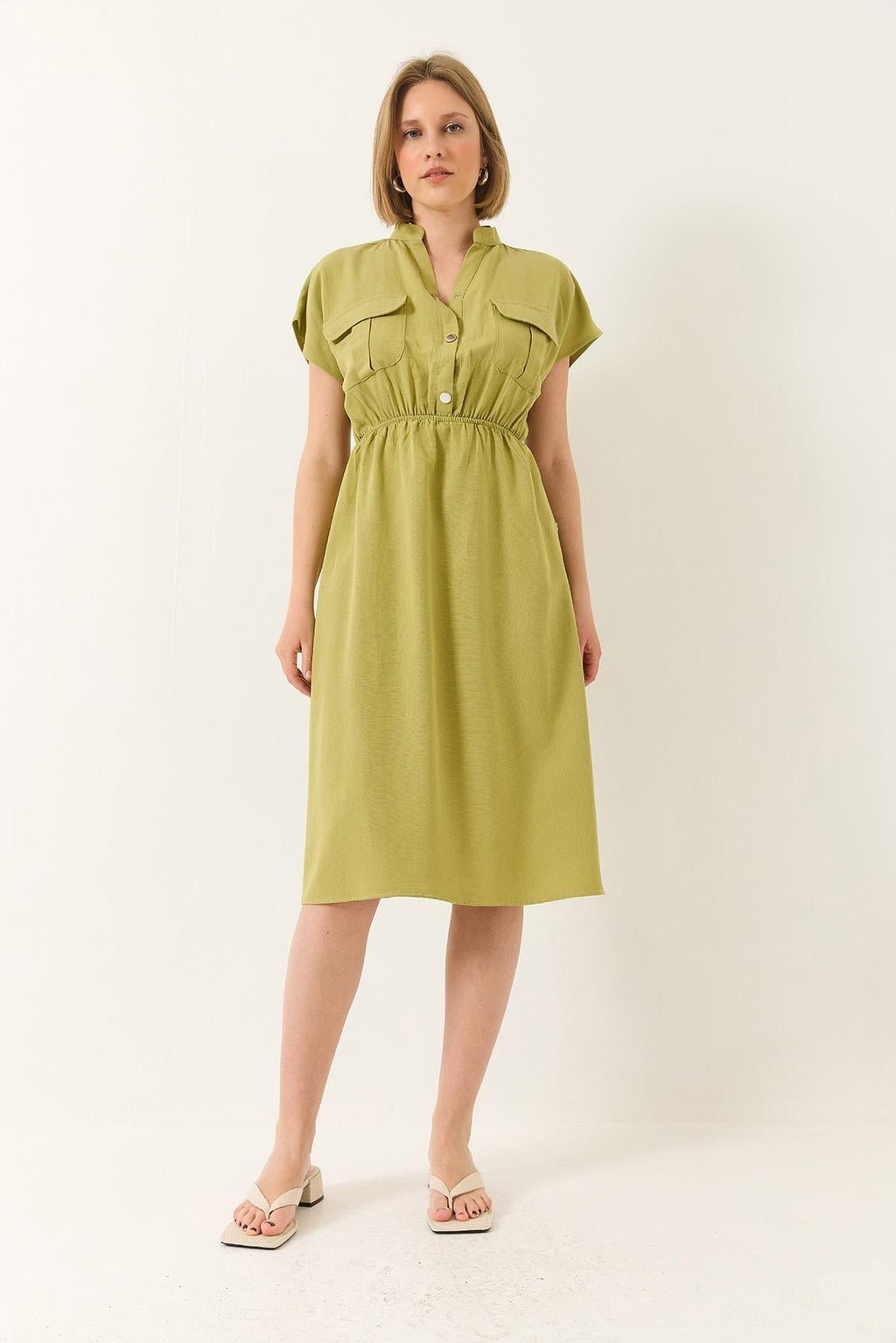 Green‎ Dress