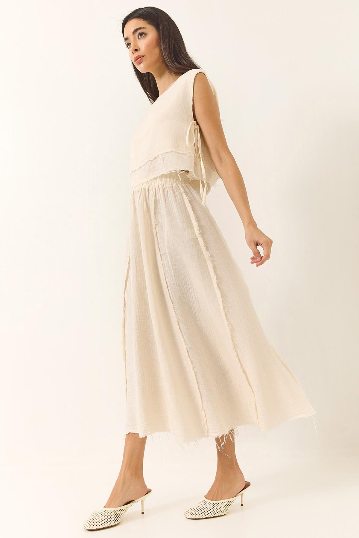 Beige‎ Outfit Set