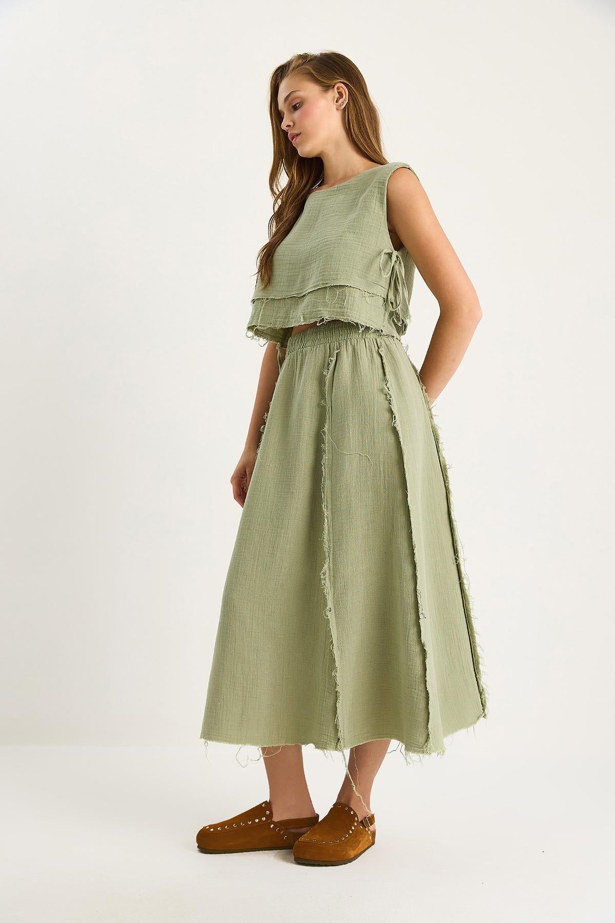 Green‎ Outfit Set
