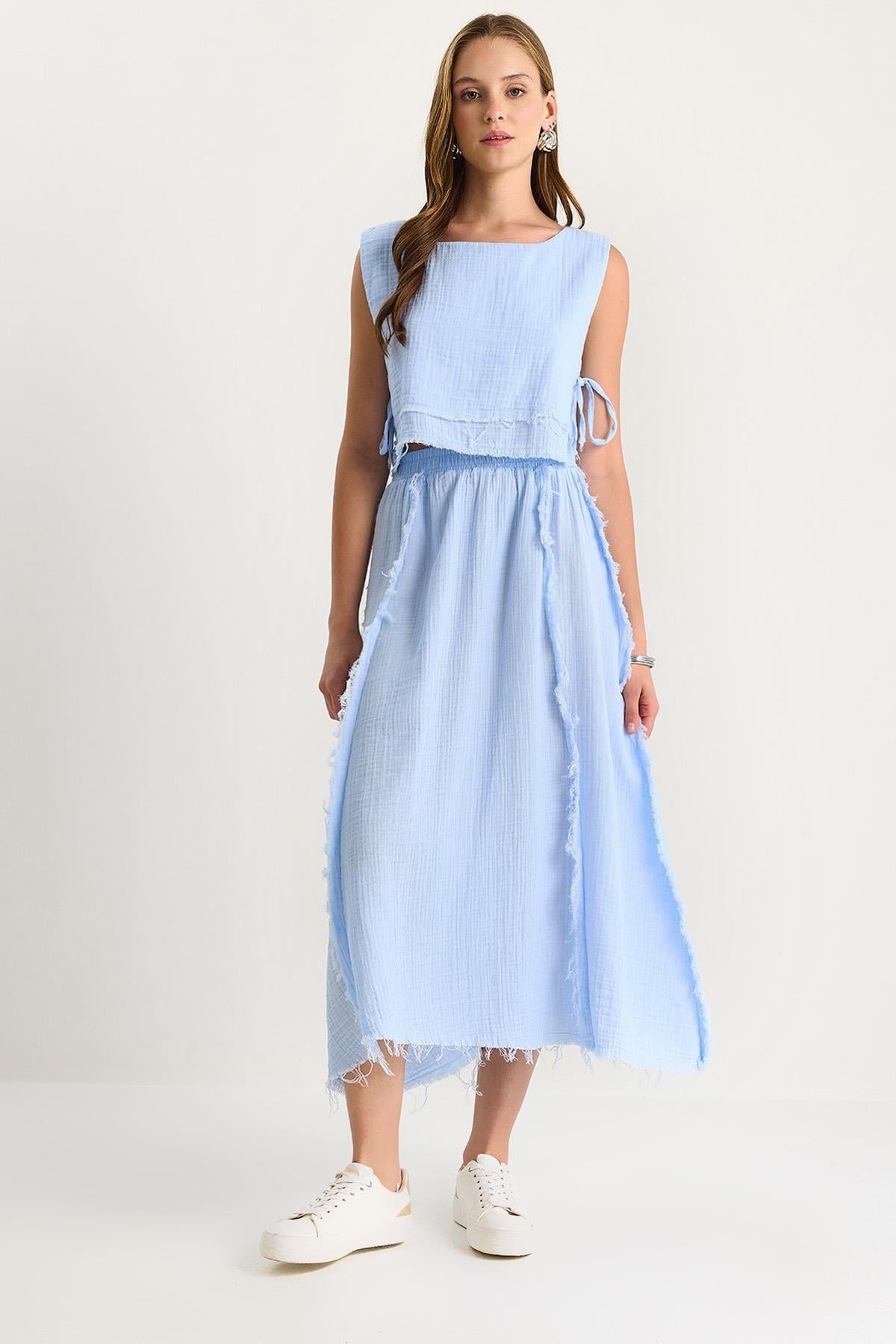 Blue‎ Outfit Set