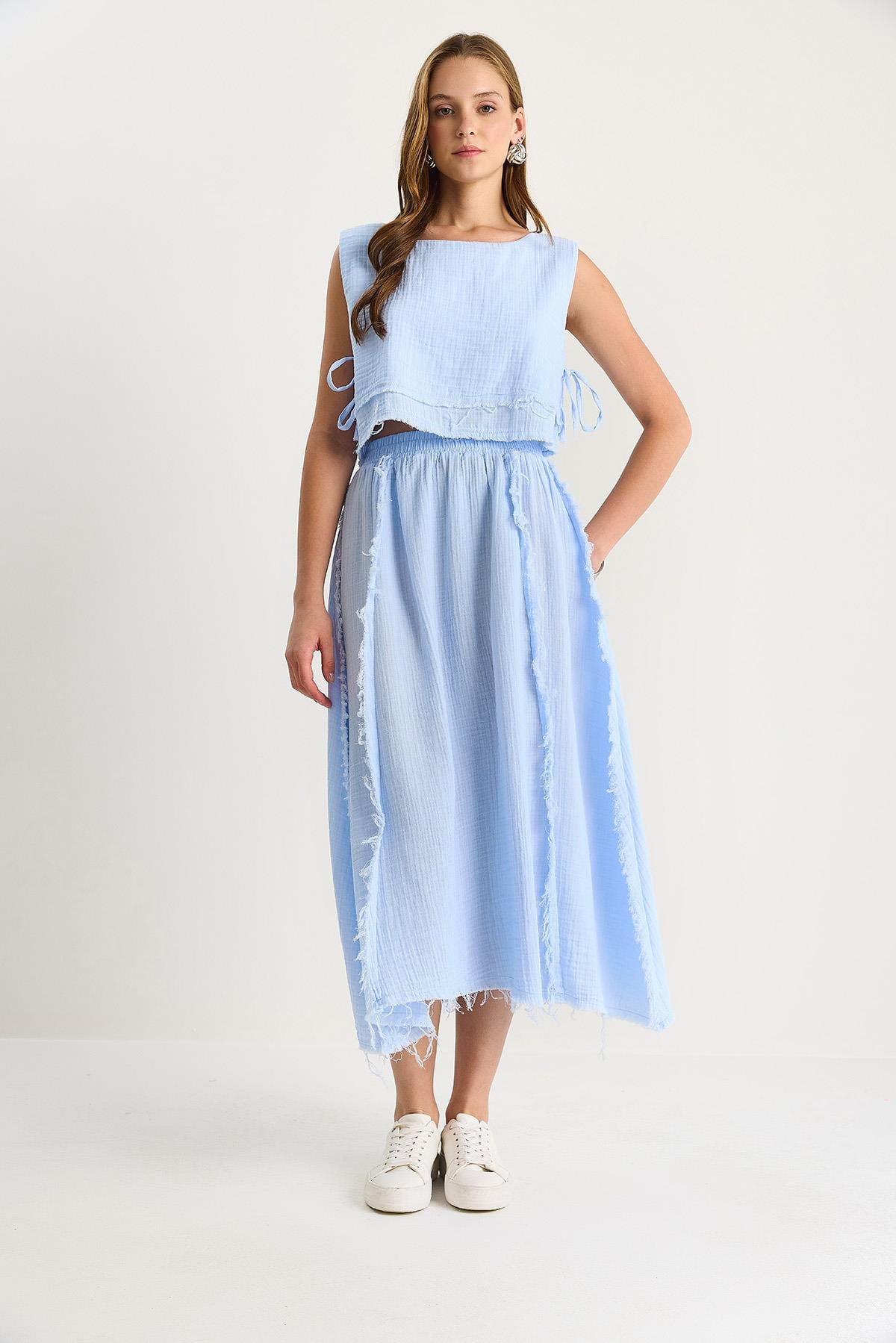 Blue‎ Outfit Set