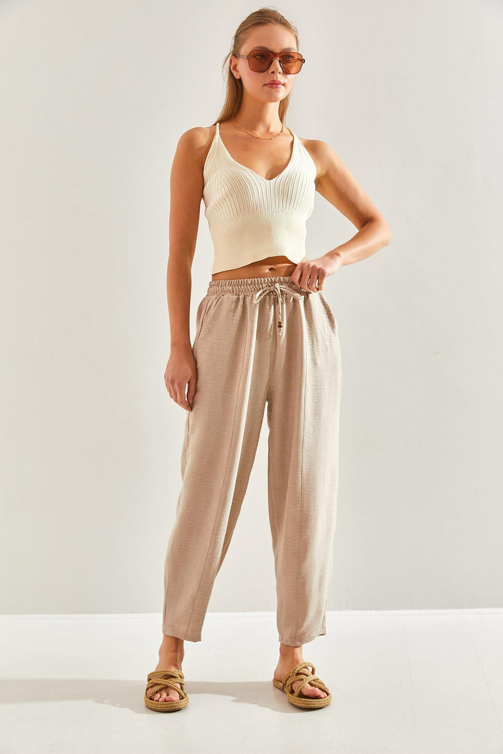 Beige‎ Pants