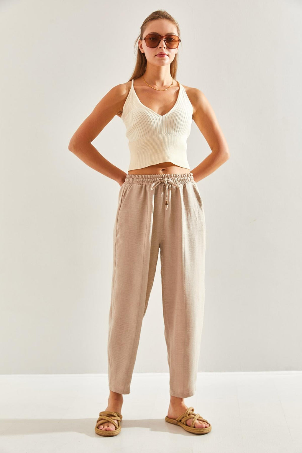 Beige‎ Pants