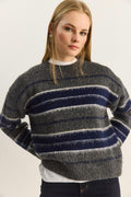 Anhtracite-Dark Blue Sweater