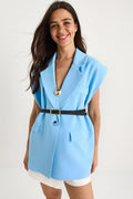 Blue‎ Vest