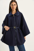 Blue‎ Poncho