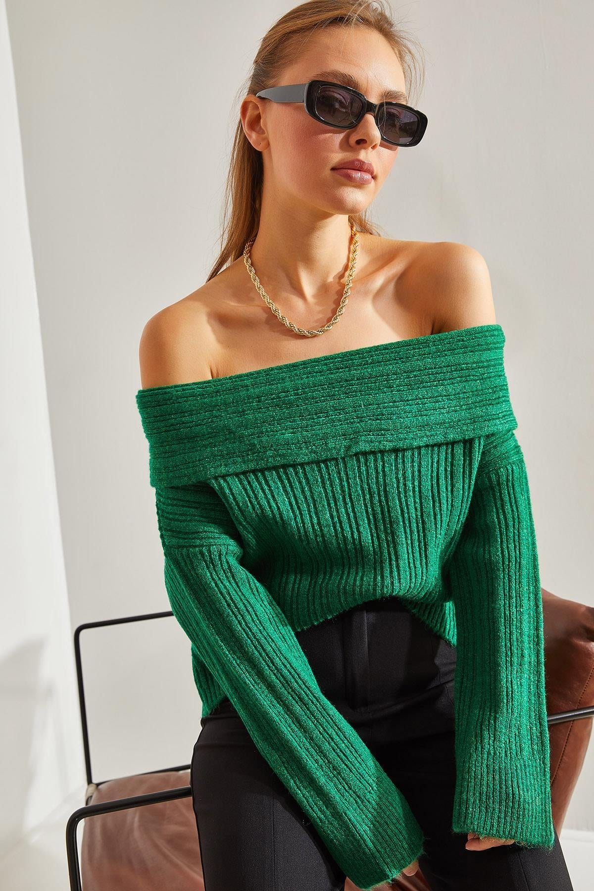 Green Sweater