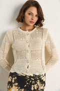 Cream‎ Cardigan