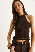 Brown‎ Blouse