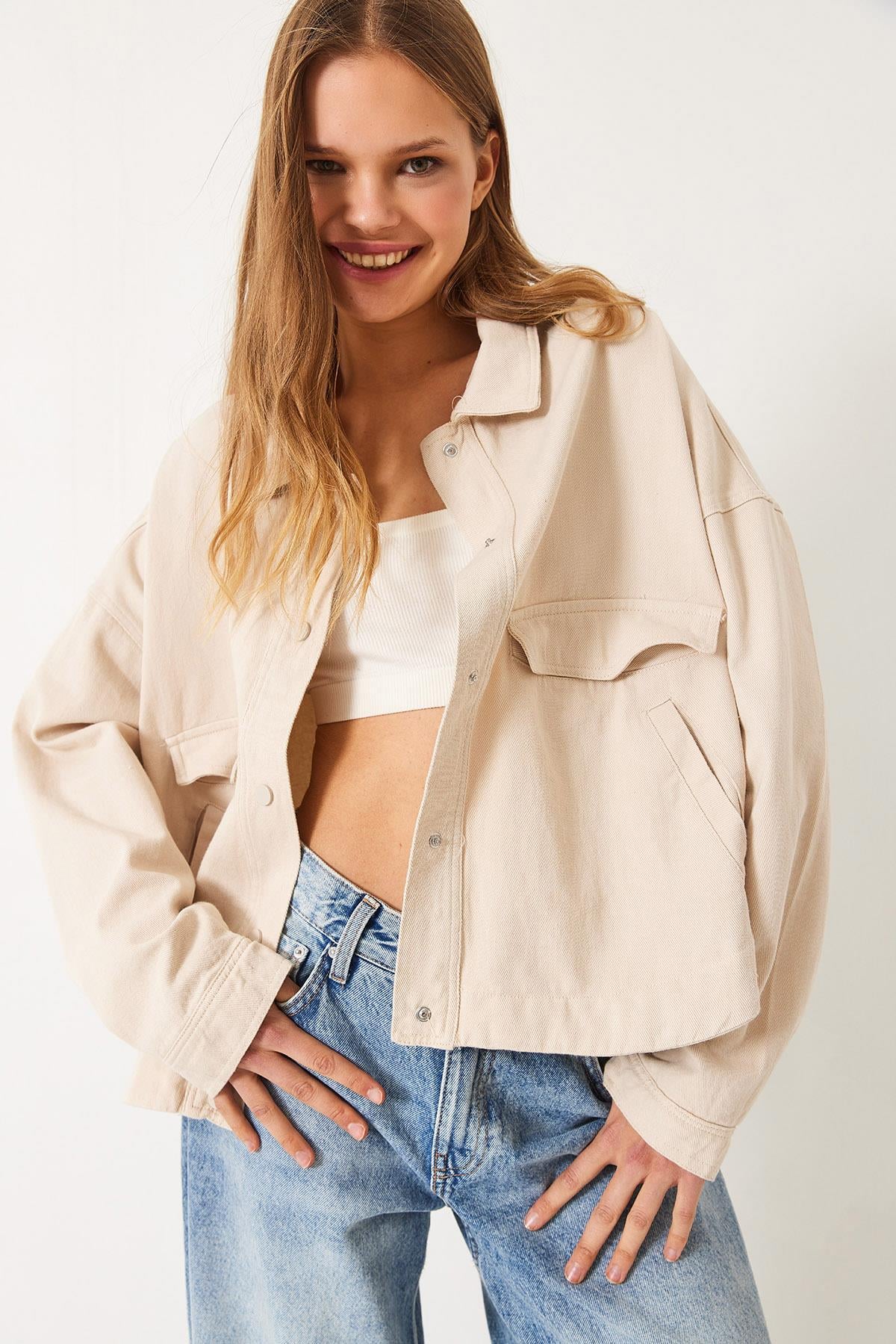 Beige‎ Jacket