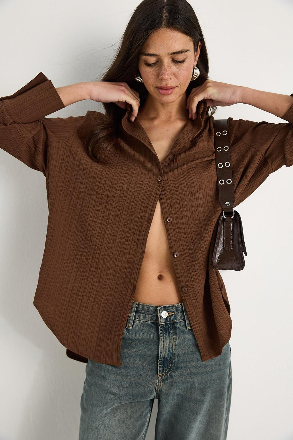 Brown‎ Shirt