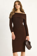 Brown‎ Dress