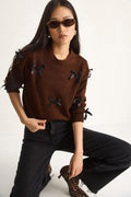 Brown‎ Sweater