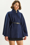 Blue‎ Poncho