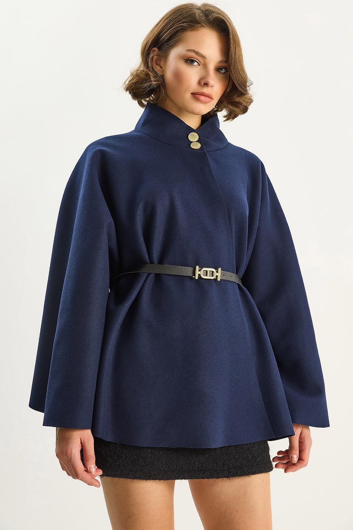 Blue‎ Poncho