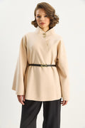 Beige‎ Poncho