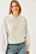 Cream‎ Sweater