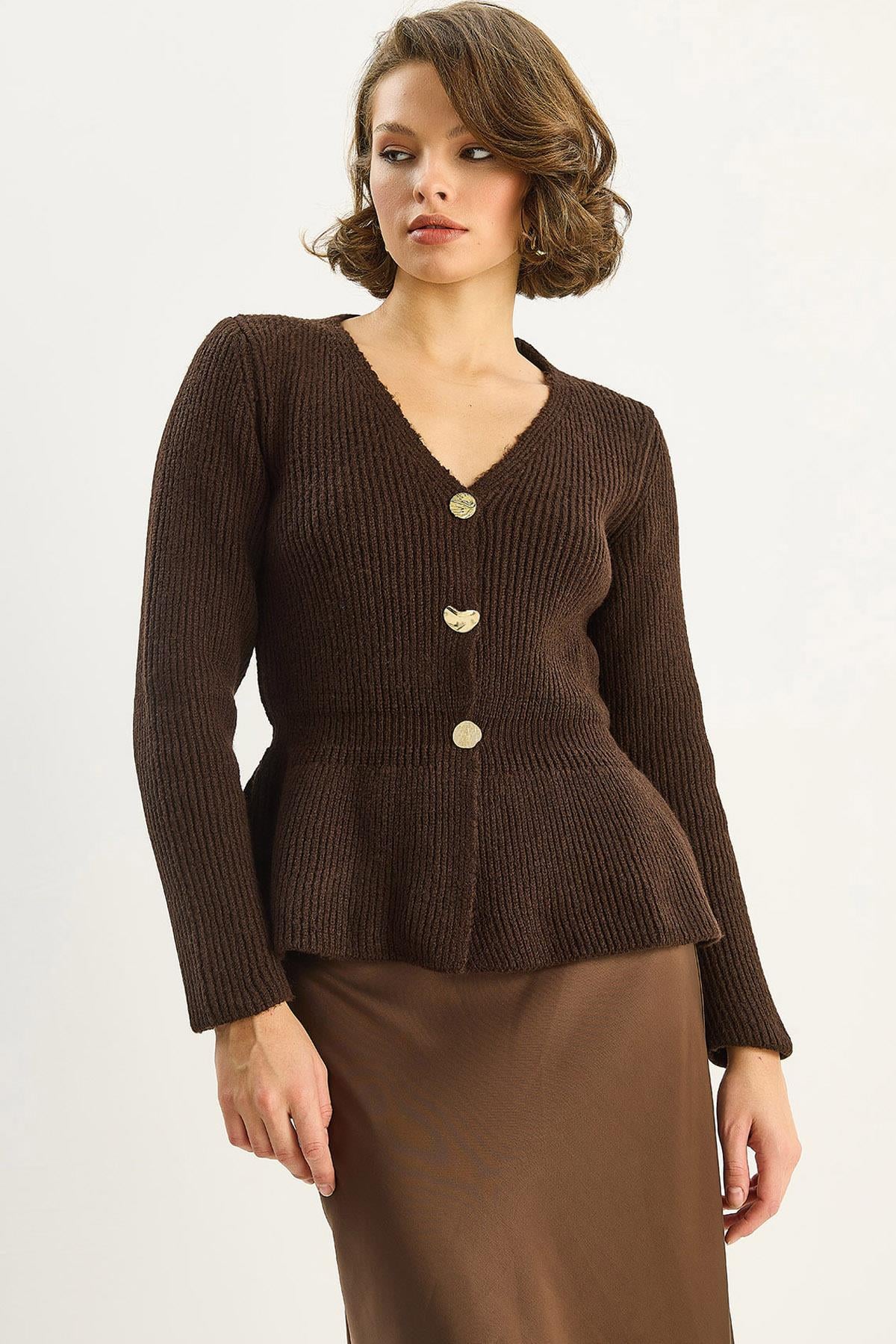 Brown‎ Cardigan