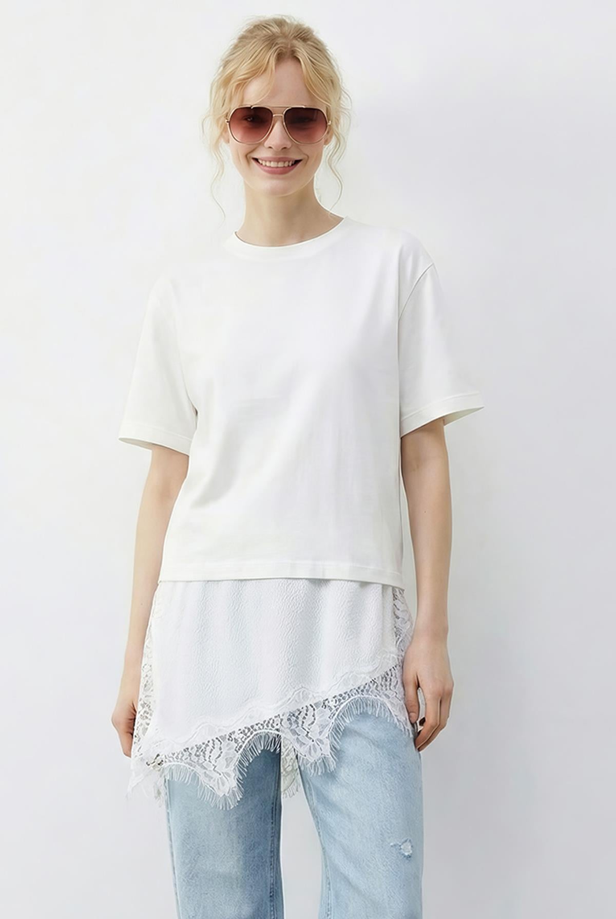 Women's White Skirt