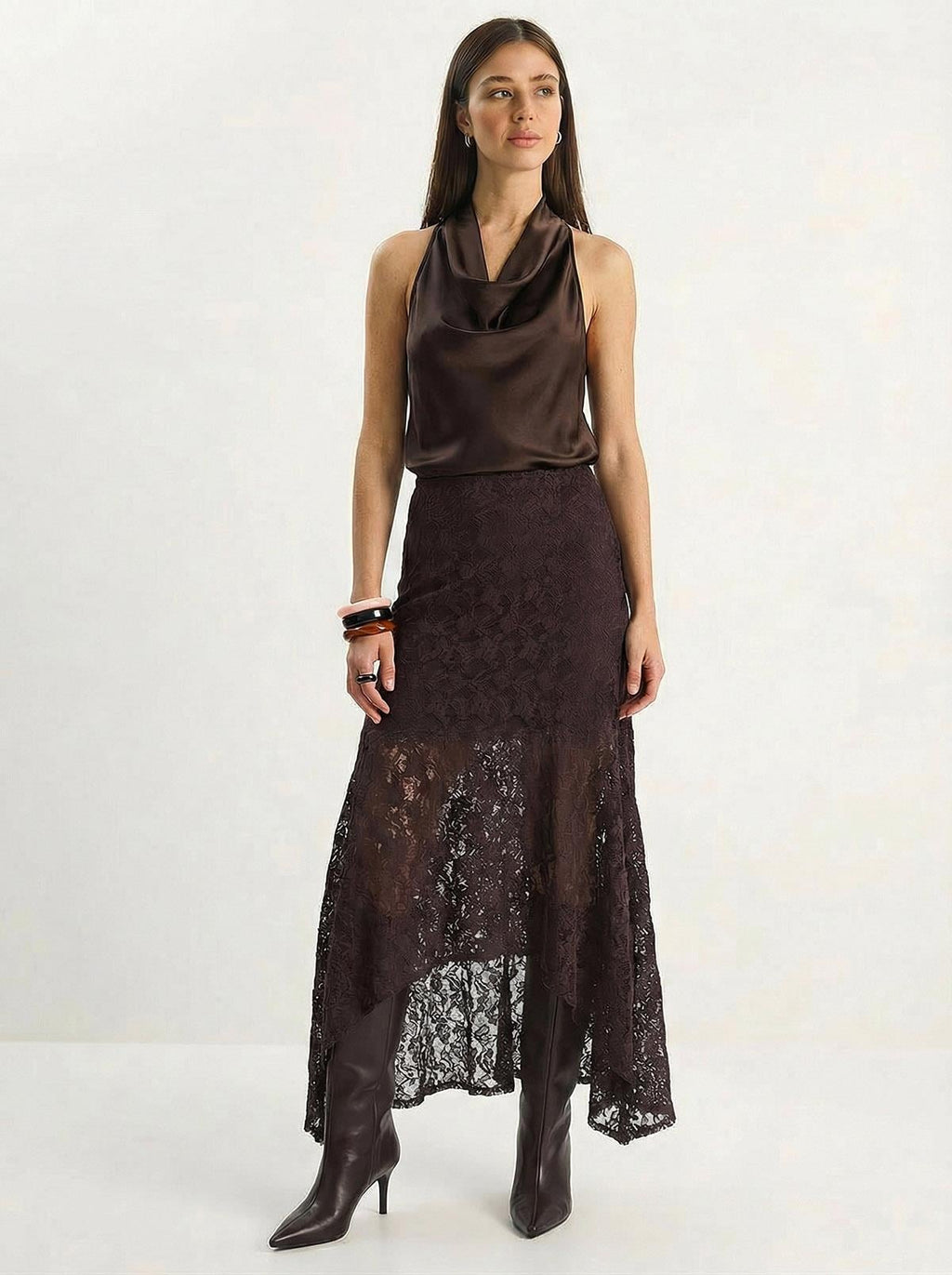 Brown Skirt