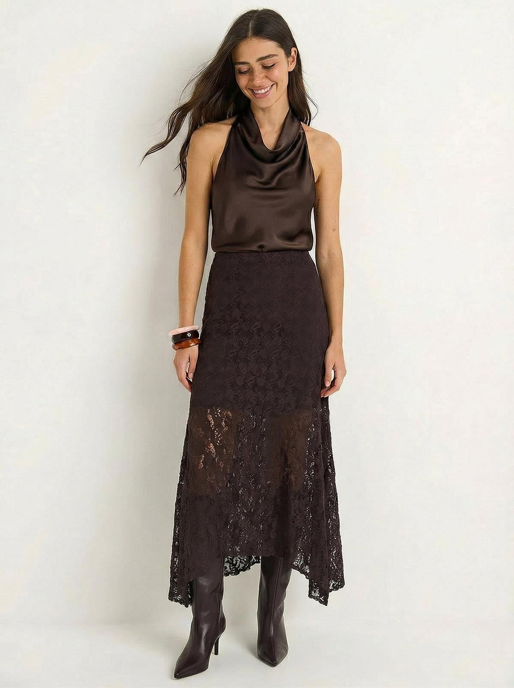 Brown Skirt