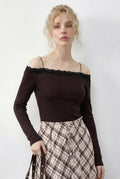 Dark brown Blouse
