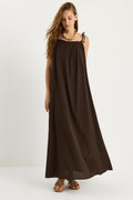 Brown‎ Dress