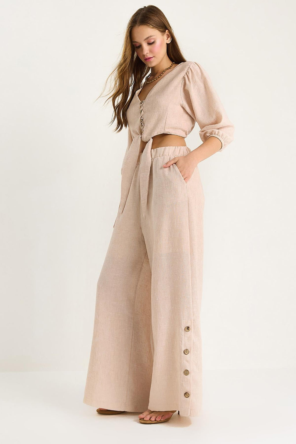 Beige‎ Outfit Set