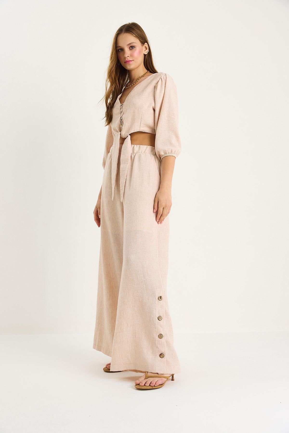 Beige‎ Outfit Set