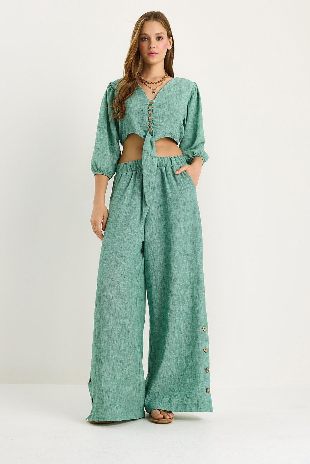 Green Outfit Set