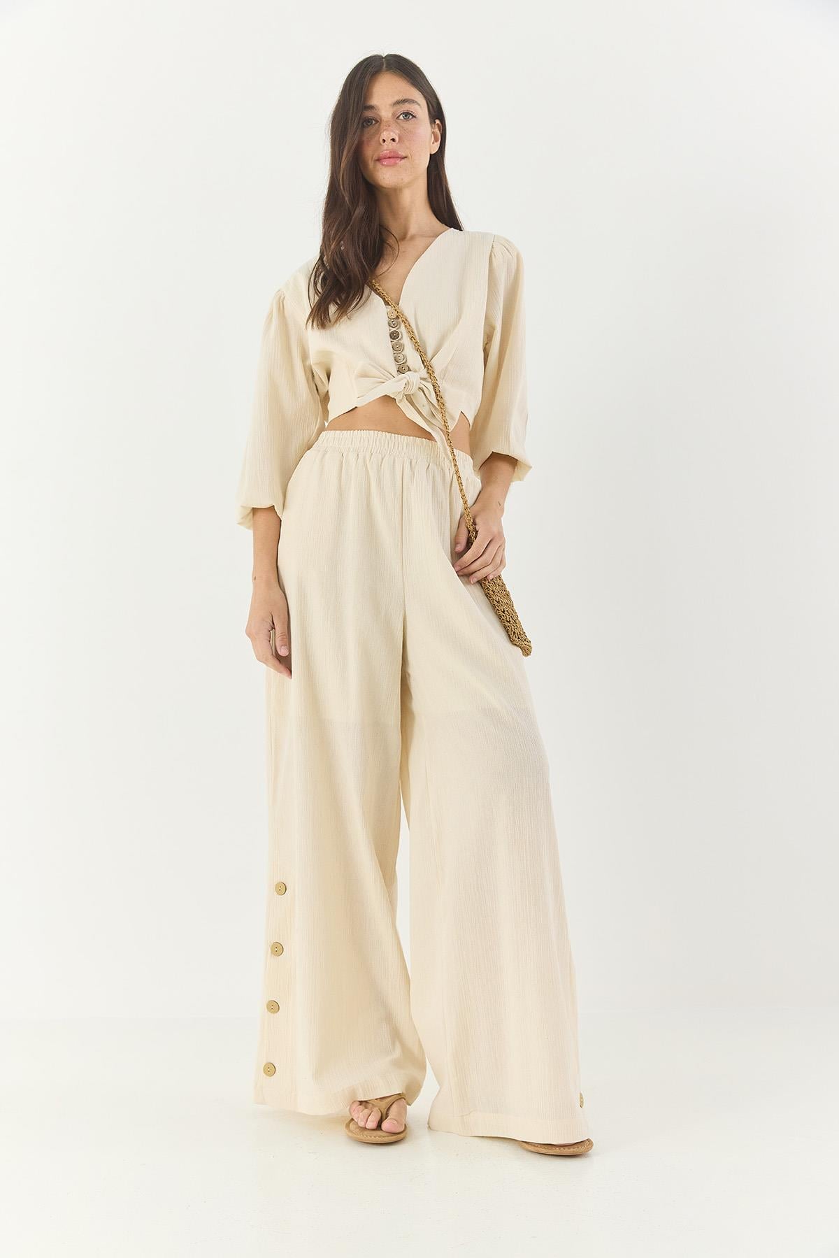 Beige‎ Outfit Set