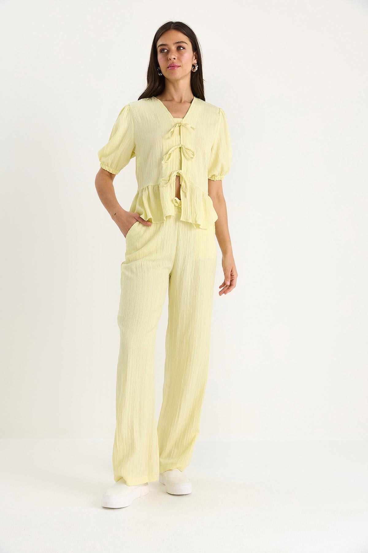 Yellow‎ Outfit Set