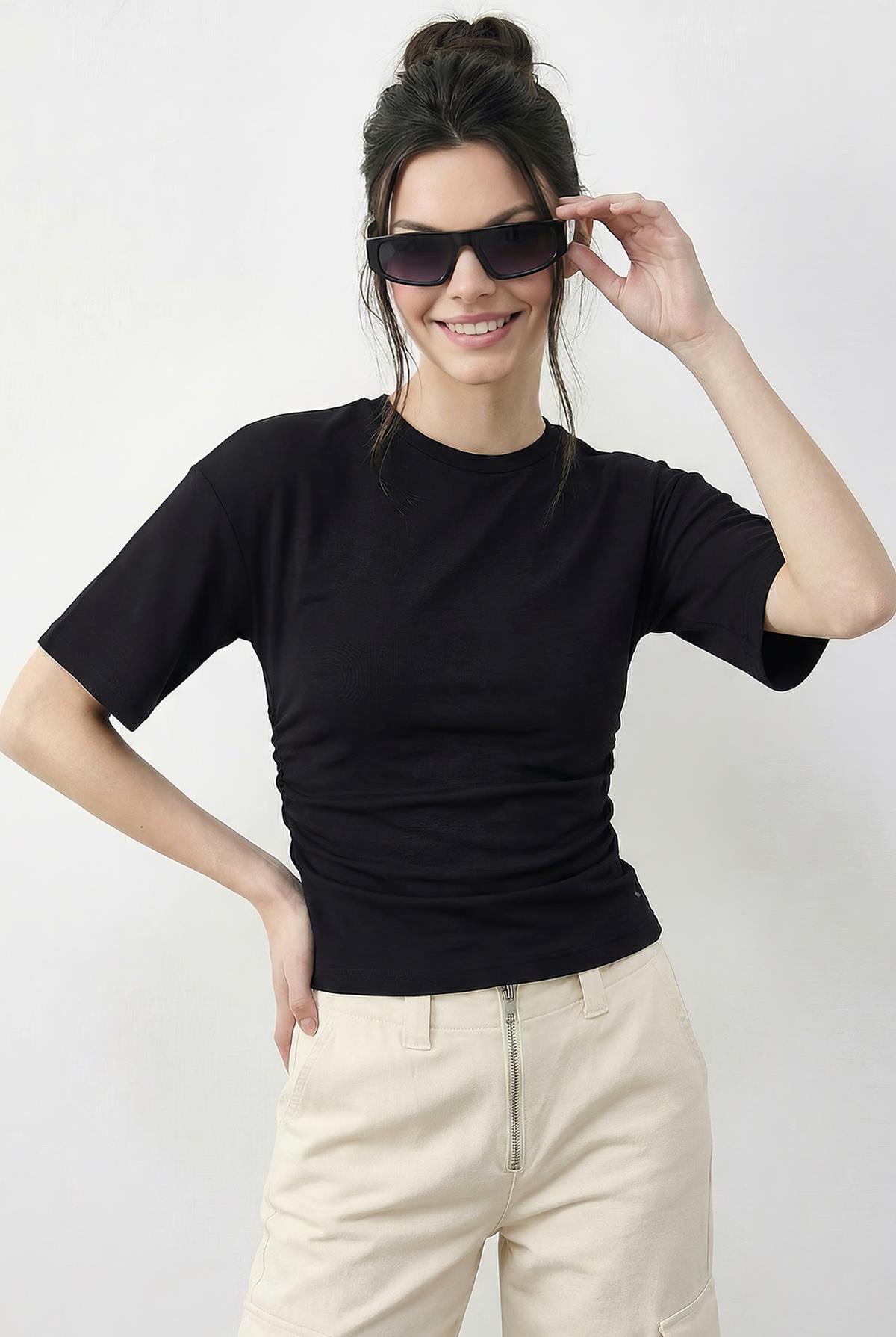 Women's Black T-Shirt