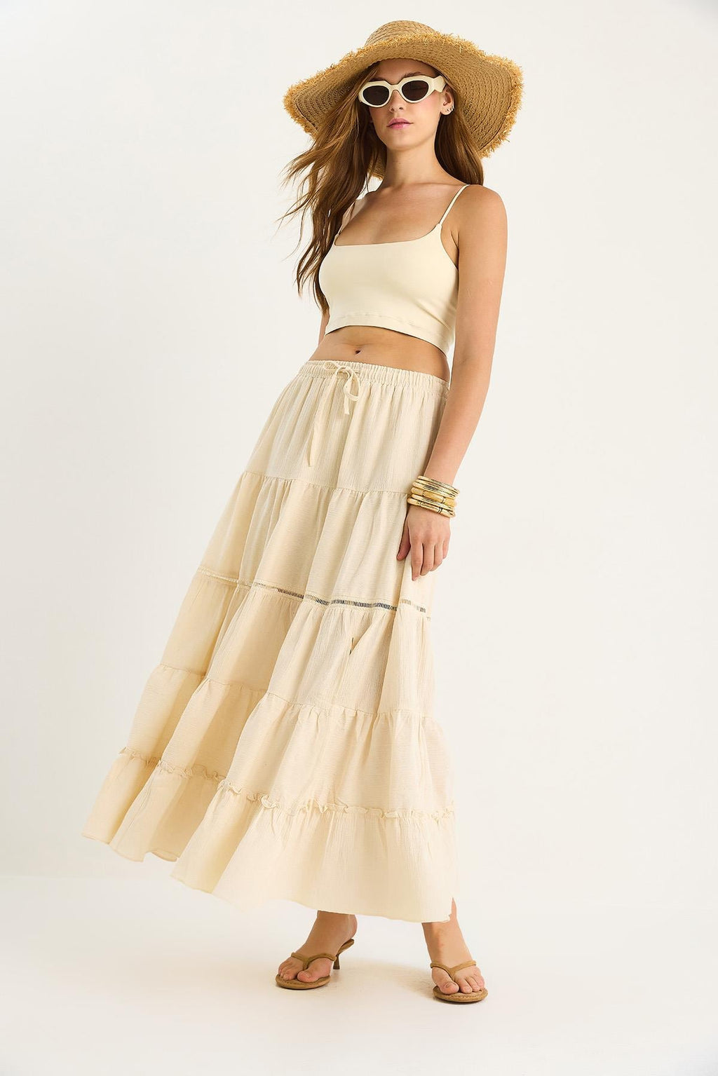 Beige‎ Skirt
