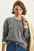 Grey‎ Sweater
