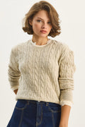 Beige‎ Sweater