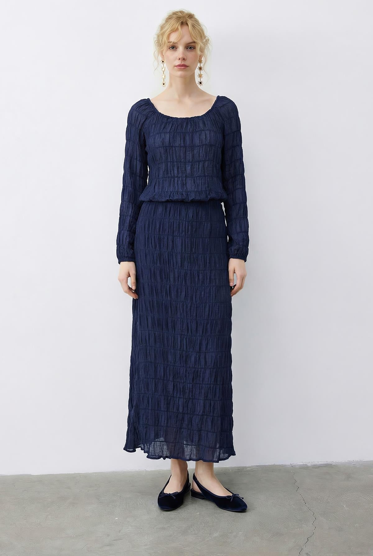 Women's Dark Blue Outfit Set