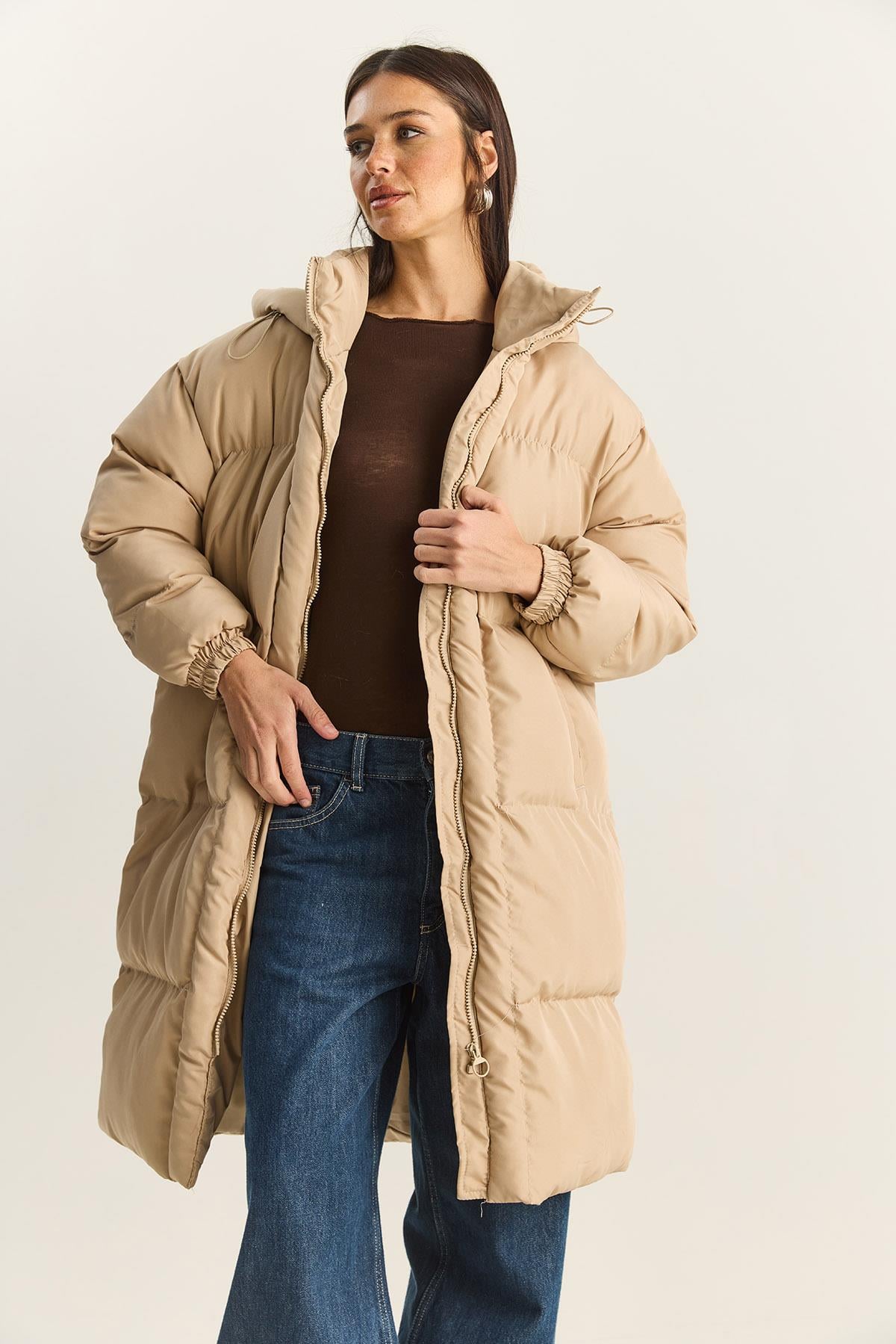 Beige‎ Hoodie
