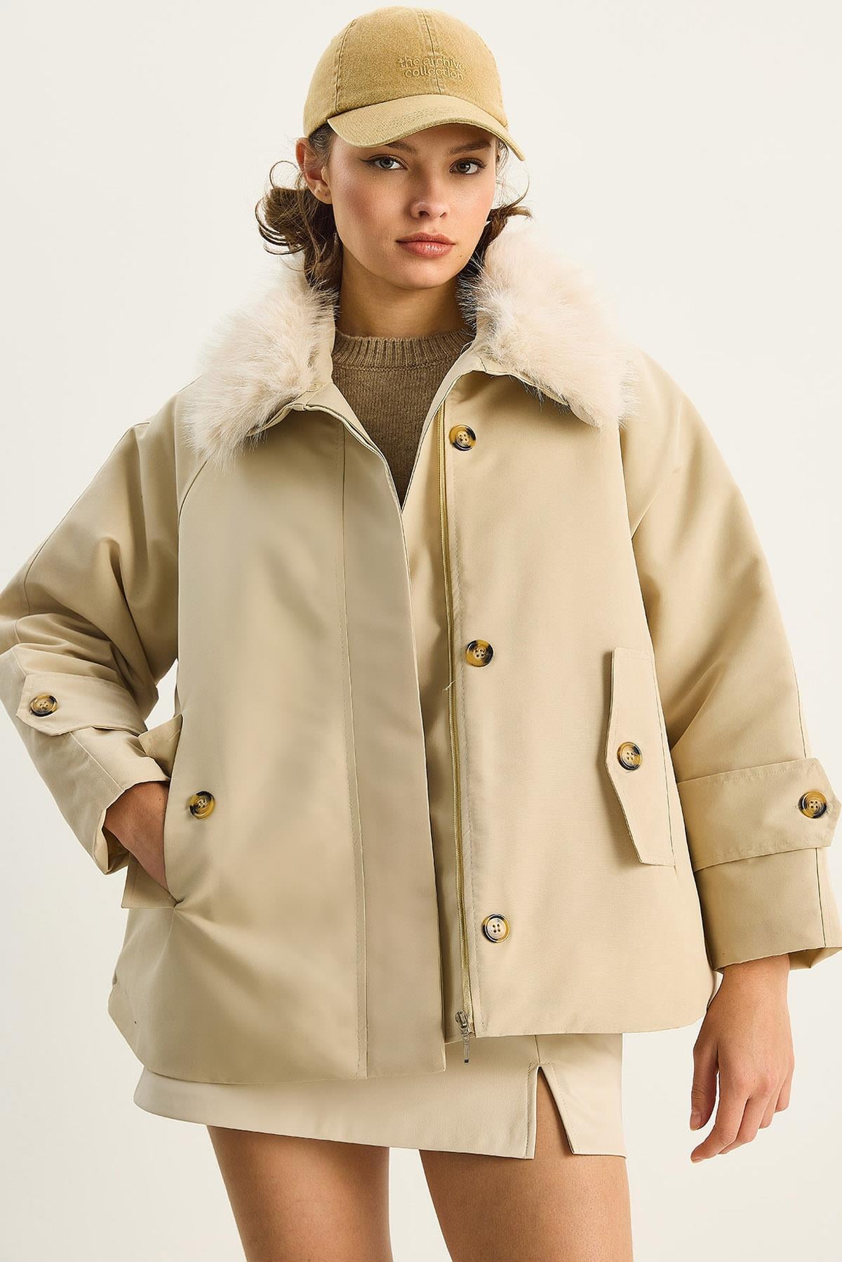 Beige‎ Jacket