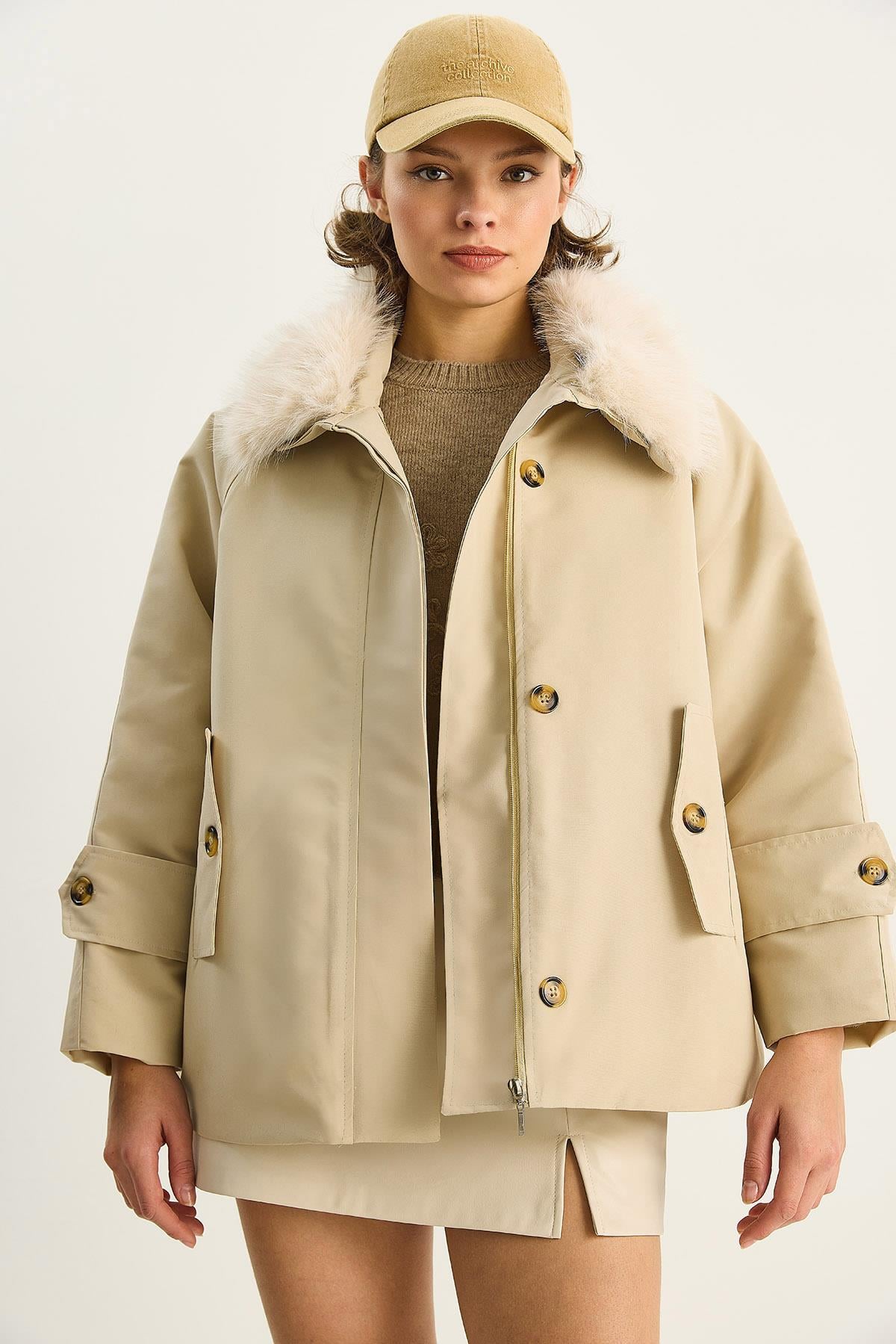 Beige‎ Jacket