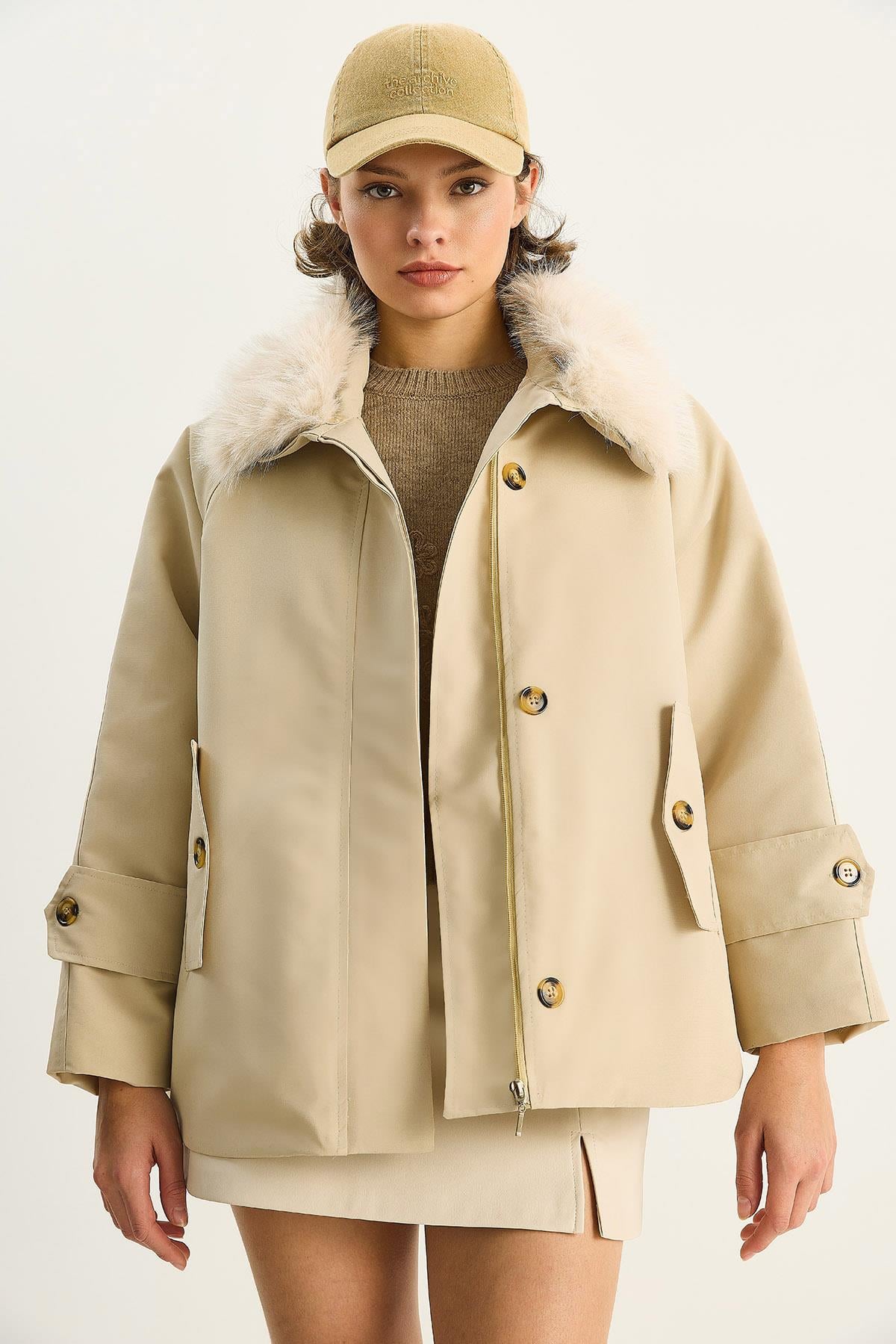 Beige‎ Jacket