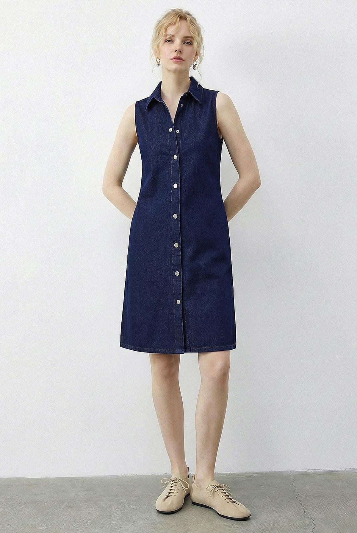 Dark Blue Dress - 57861