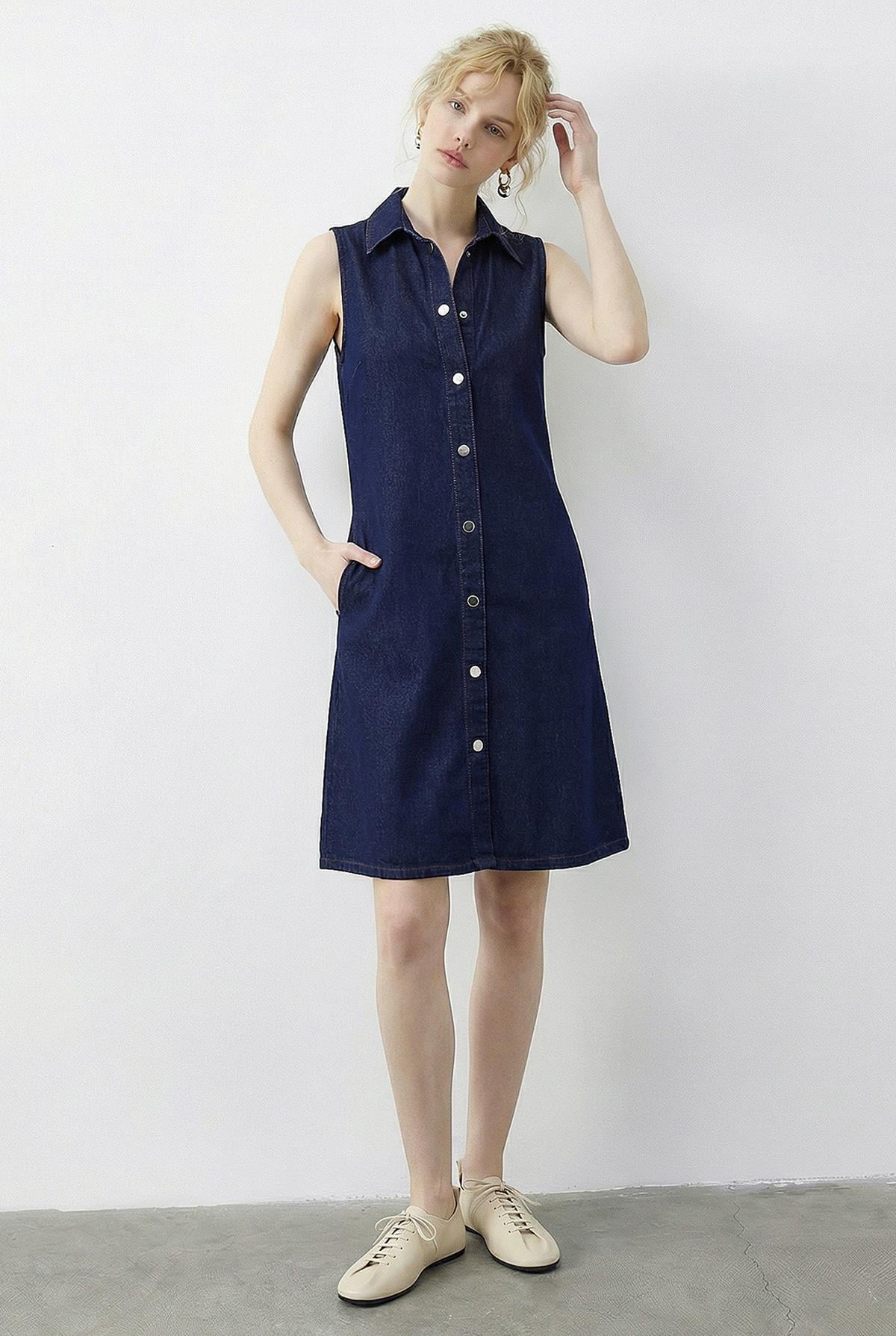 Dark Blue Dress - 57861