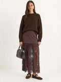 Brown Skirt