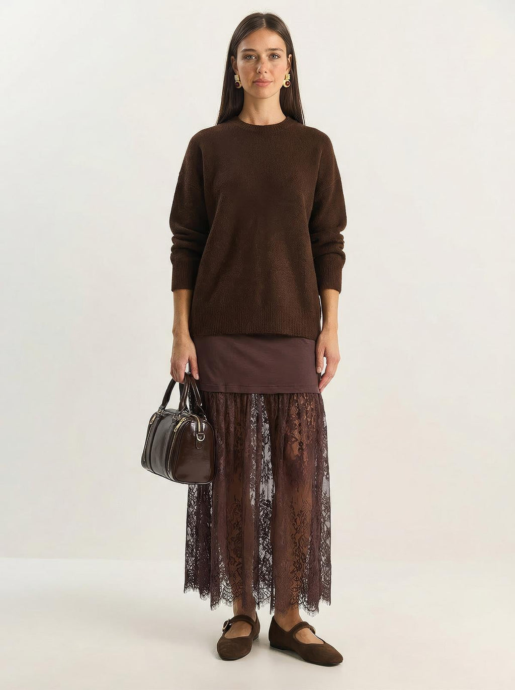 Brown Skirt